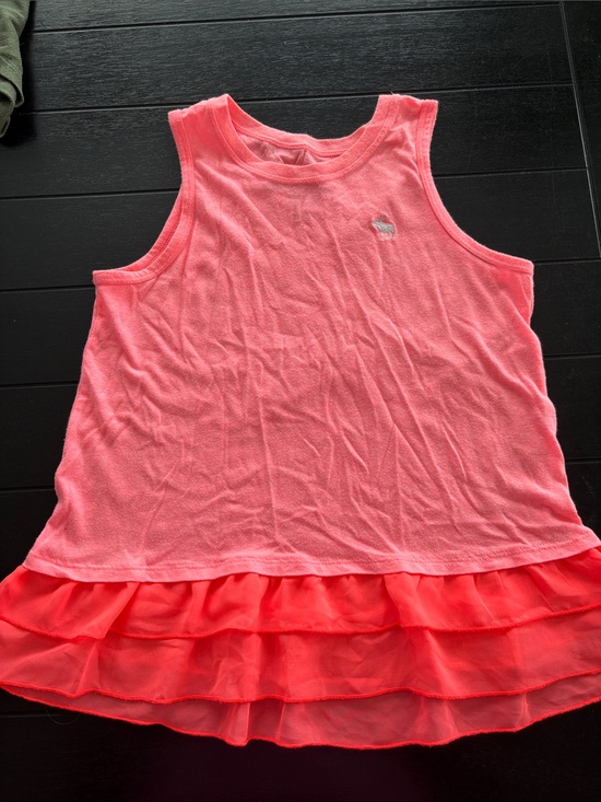 abercrombie kids Other - abercrombie kids Coral Pink Ruffle Tank